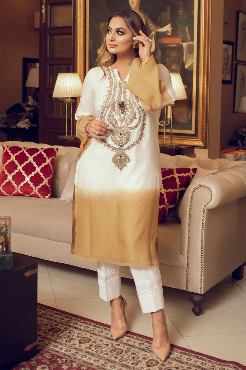 Ombré Pashmina Shirt