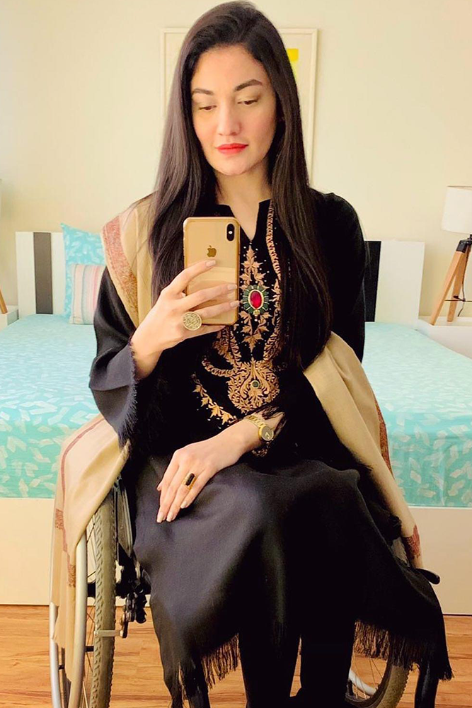 Pashmina Black Shirt