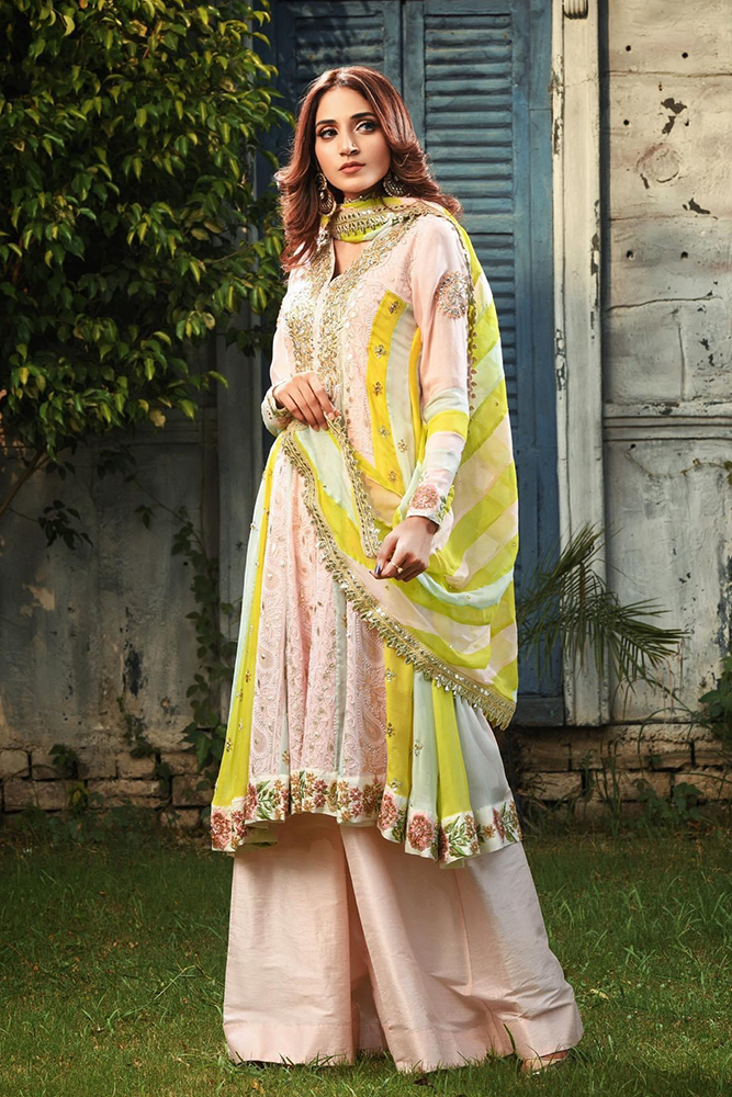 Chikan Kari 8 Kali Kurta