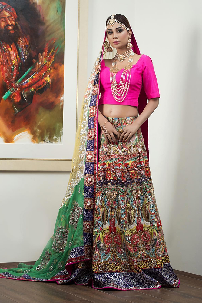 Chasme Badoor (Hot Pink)