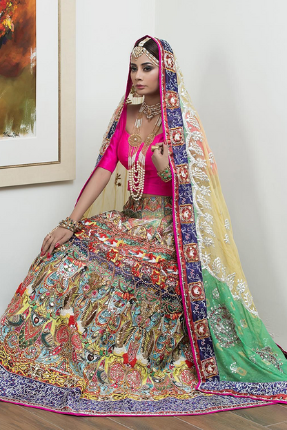 Chasme Badoor (Hot Pink)